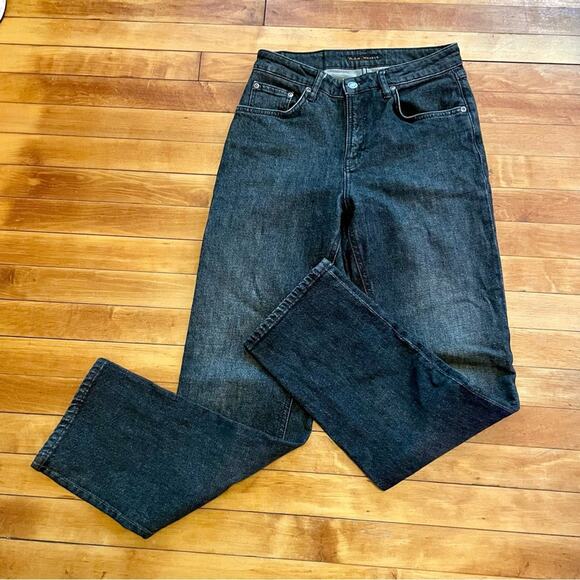 Nudie Jeans Straight Sally in Pixelated Grey - Picture 1 of 8